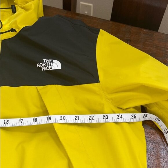 THE NORTH FACE Men's Antora Breathable Waterproof Rain Jacket Yellow/Black XL - Picture 7 of 13